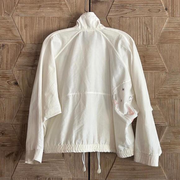 Vintage White Nike Challenge Court Jacket Size S/M Circa Tennis 80s - Picture 5 of 5